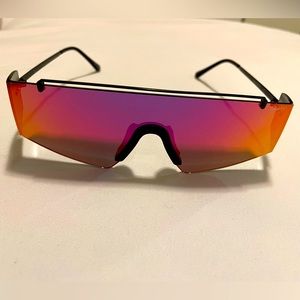 Quay Lizzo Transcend Pink Sunglasses